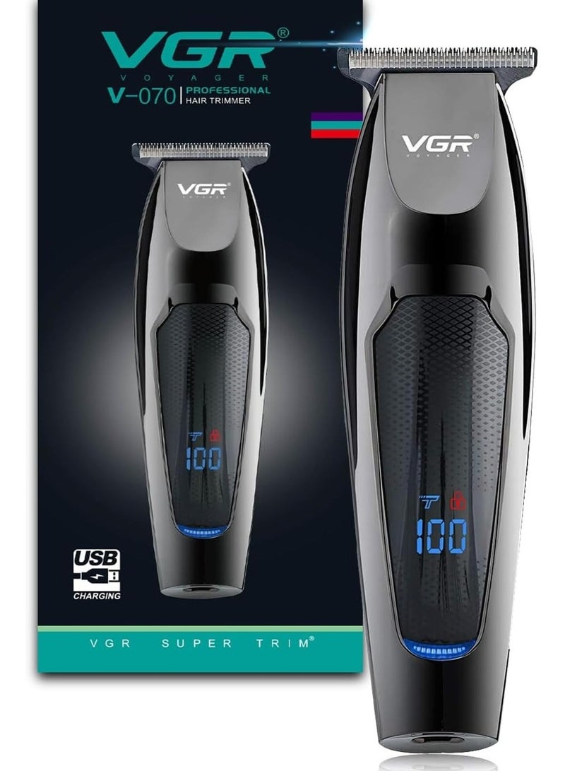 VGR Charging time: 2 hrs, run time: 120 min, rechargeable 600mAh Lithium battery black - Image 1