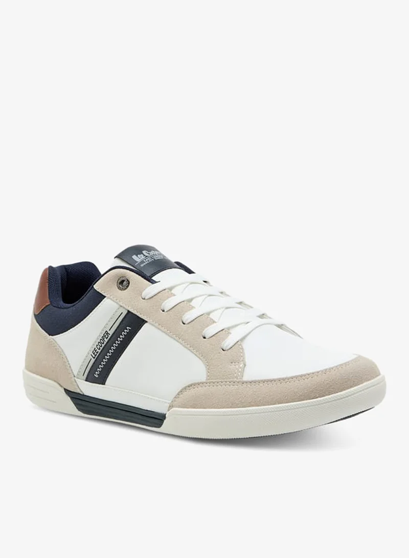 لي كوبر سنيكرز رجالي بألواح وإغلاق برباط