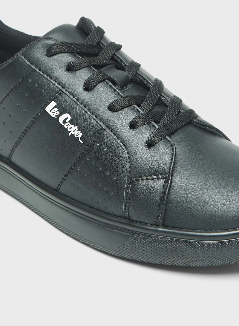 Lee Cooper Lace Up Low Top Sneakers