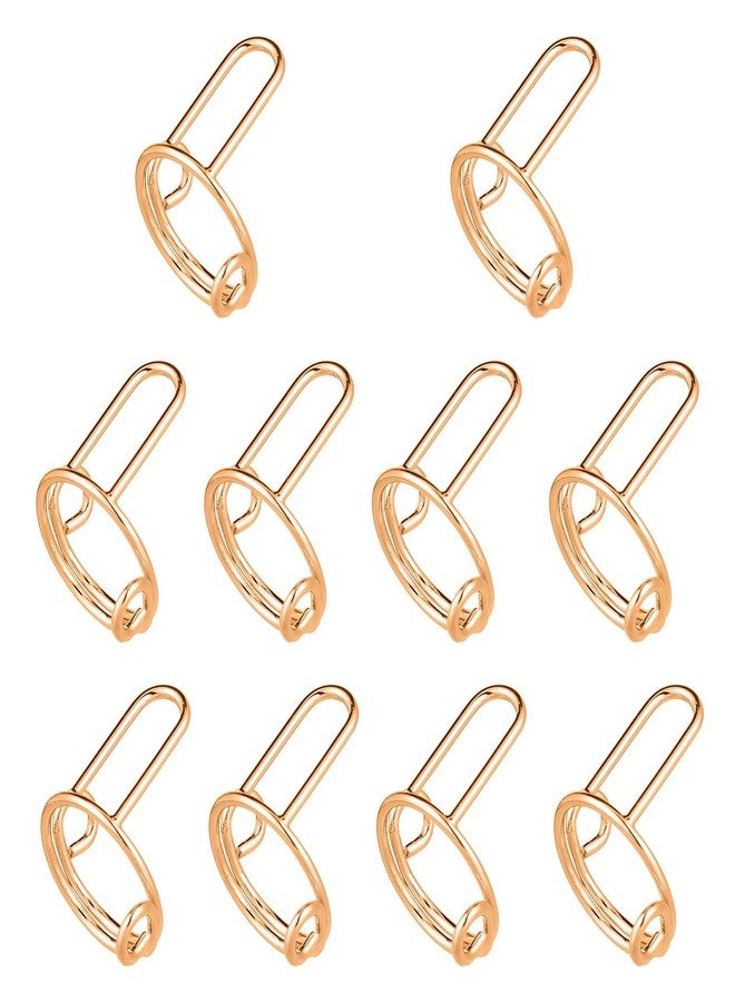 RupeeRise 10 Pcs Nail Rings for Women, Elegant Nail Ring Set, Nail Extension Rings Premium Nail Ringsfor Daily Routine Cosplay Drama Performance and Parties - Image 1