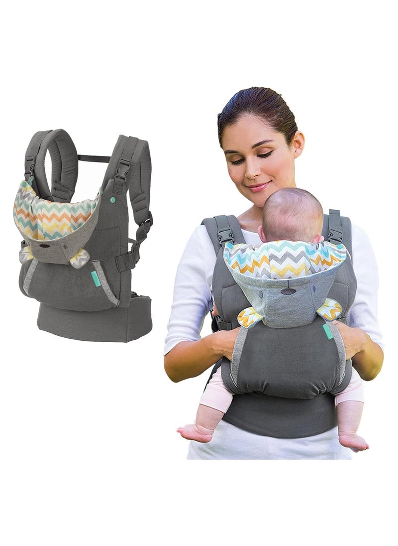 Gonice Baby Carrier Seat with Hip Seat, ergonomic baby carrier, adjustable, max. weight. 30 kg, for babies and toddlers from 0 to 36 months