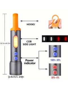 الصمام مصباح يدوي ضوء قوي USB شحن متعددة الوظائف متداخلة التكبير في الهواء الطلق التخييم ليلة الصيد مصباح يدوي في حالات الطوارئ ، 3 + 4 أنماط كوب ، الأحمر ، الأخضر ، الأزرق والأبيض لامبشادي ، شحن عالية لومن - pzsku/ZF6E87938504E087A87E3Z/45/_/1725265407/4cec6fa4-8f9d-4c79-9037-7f28b986e1ec