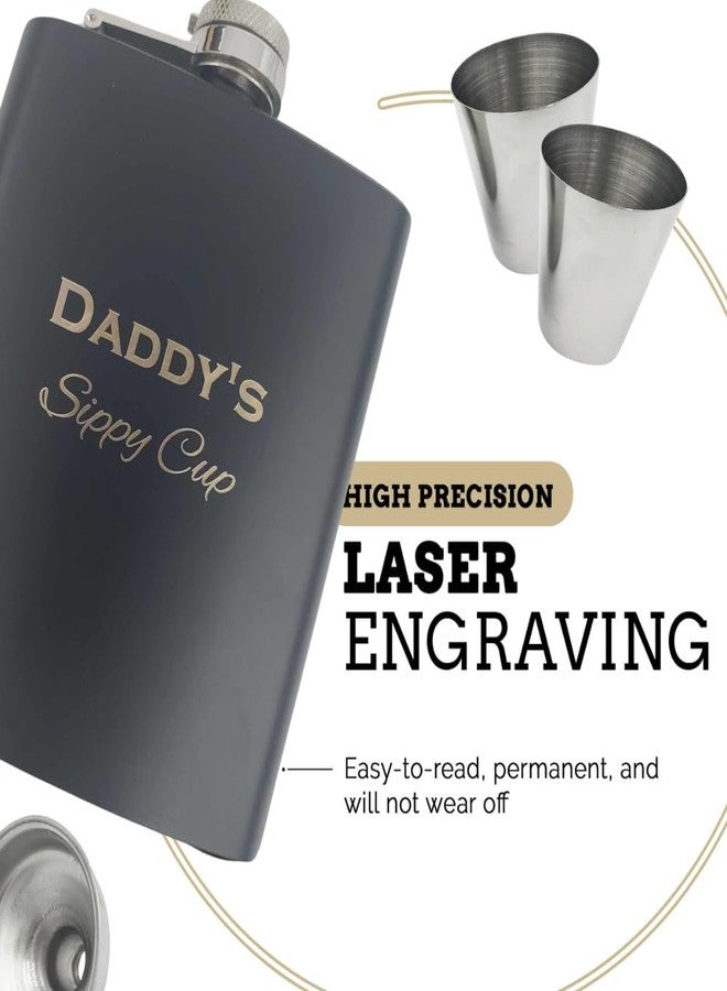 Pretty Inappropriate Daddys Sippy Cup Flask, Funny New Dad Gifts, Dad to be Gifts, First Time Dads Gift, Soon to be Father Presents, Fathers Day for New Daddy, Daddy's first Christmas, Expecting Dads - Image 2