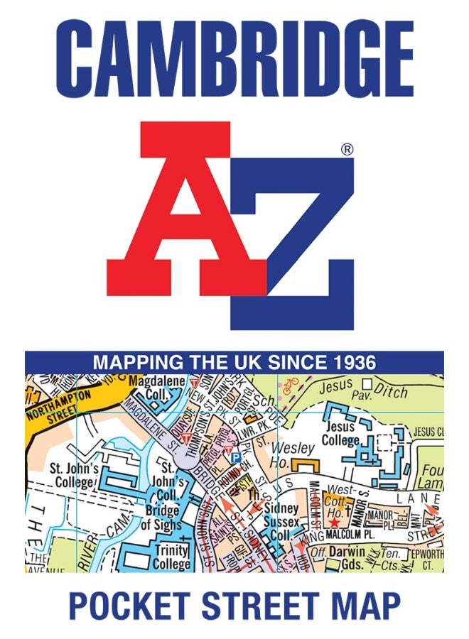 Cambridge A-Z Pocket Street Map  - Image 1