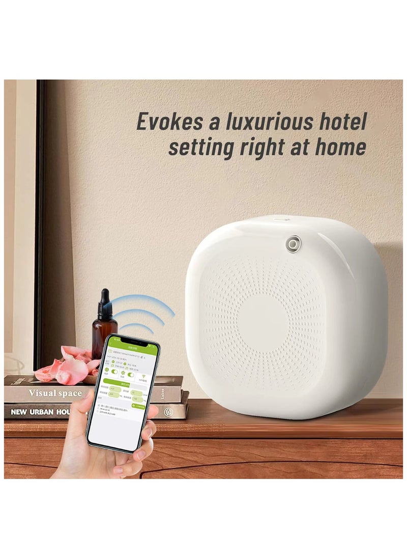 Generic - Smart Scent Air Machine for Home, 500ML HVAC Waterless Essential Oil Diffuser with Cold Air Technology, Bluetooth Hotel Collection Diffuser for Large Room, Hotel, Spa, Office - Image 1