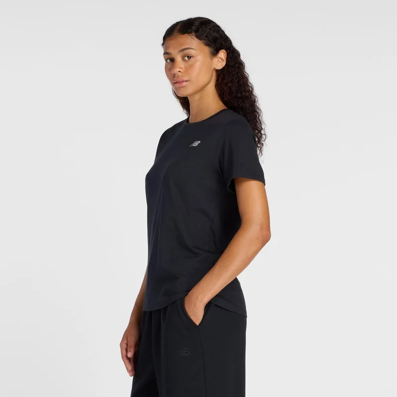 New Balance  Women's Sport Essentials Heathertech T-Shirt for Women | Best Price UAE