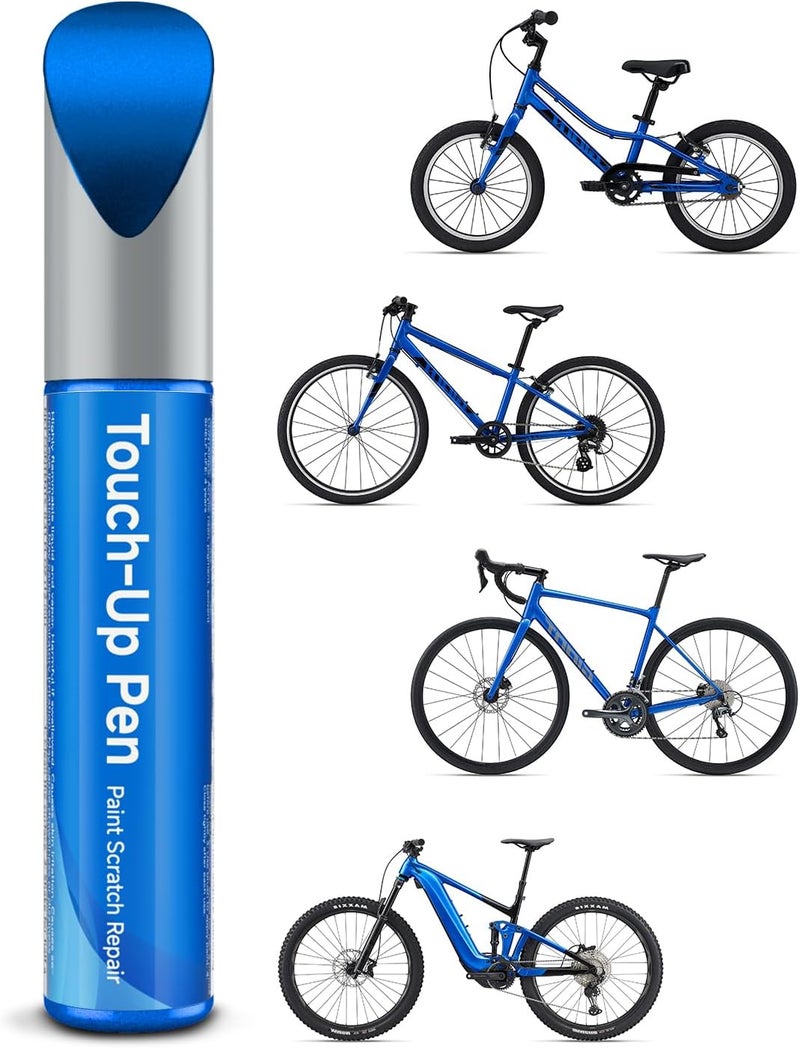 RSACET Sapphire Matte(#354CDE) Bike Touch Up Paint Compatible with Giant Exact Match Bike Paint for Scratched or Chipped Bike Frames - Image 1