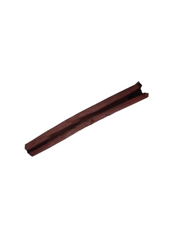 Decdeal Practical Door Twin Draft Guard Wind Air Dust Insulator Door Stopper Energy Saving Protector Doorstop Brown - Image 1