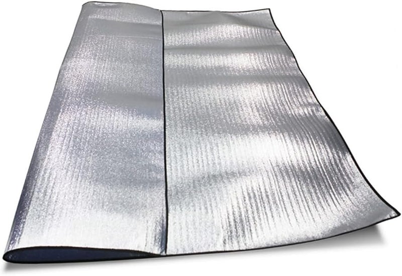 حصيرة نزهة مزدوجة الجوانب من فيلم الألومنيوم مقاومة للماء وقابلة للحمل للتخييم والشاطئ - Image 5