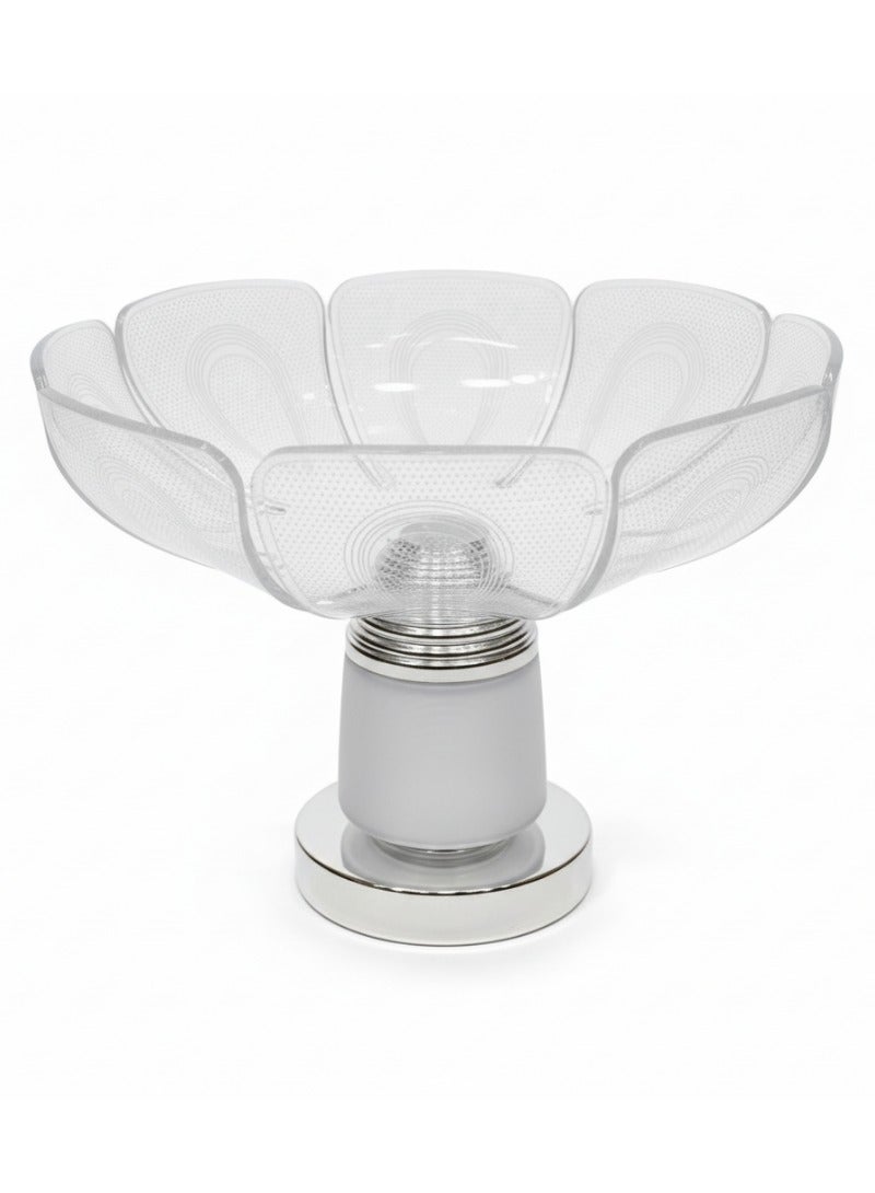 القناص حامل حلويات كبير من الأكريليك عالي الجودة بقاعدة متينة | مثالي لتقديم الشوكولاتة والحلويات والمخبوزات | مناسب للاستخدام في المنزل والحفلات والمناسبات الخاصة - Image 4