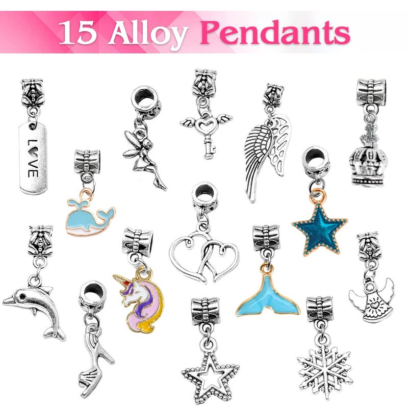 BIIB Gifts for Girls, Easter Gifts, Children's Jewellery, Crafts, Girls Gifts, 5-12 Years, Craft Set, Children's Bracelets, Yourself, Girls Gifts, 7, 8, 9, 10, 11, 12, 13 Years, Craft Set Children's - Image 2