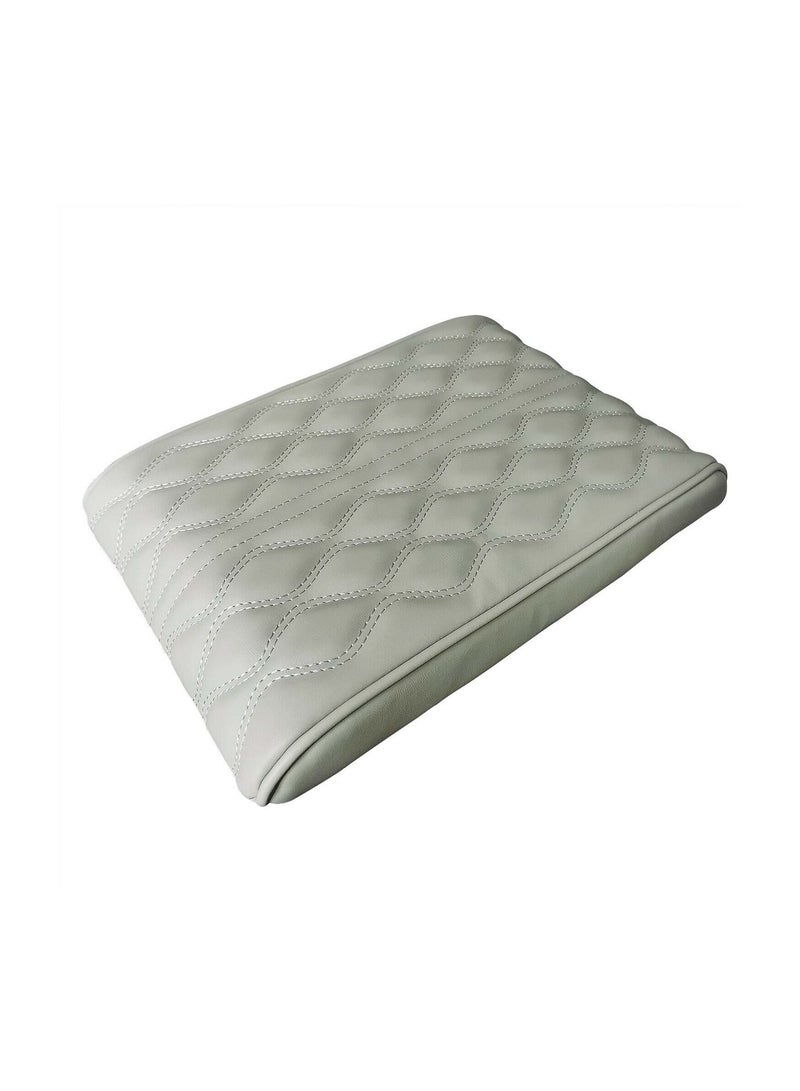 Gray Armrest Cushion for Car Center Console Cushion Pad 1 Pcs - Image 1