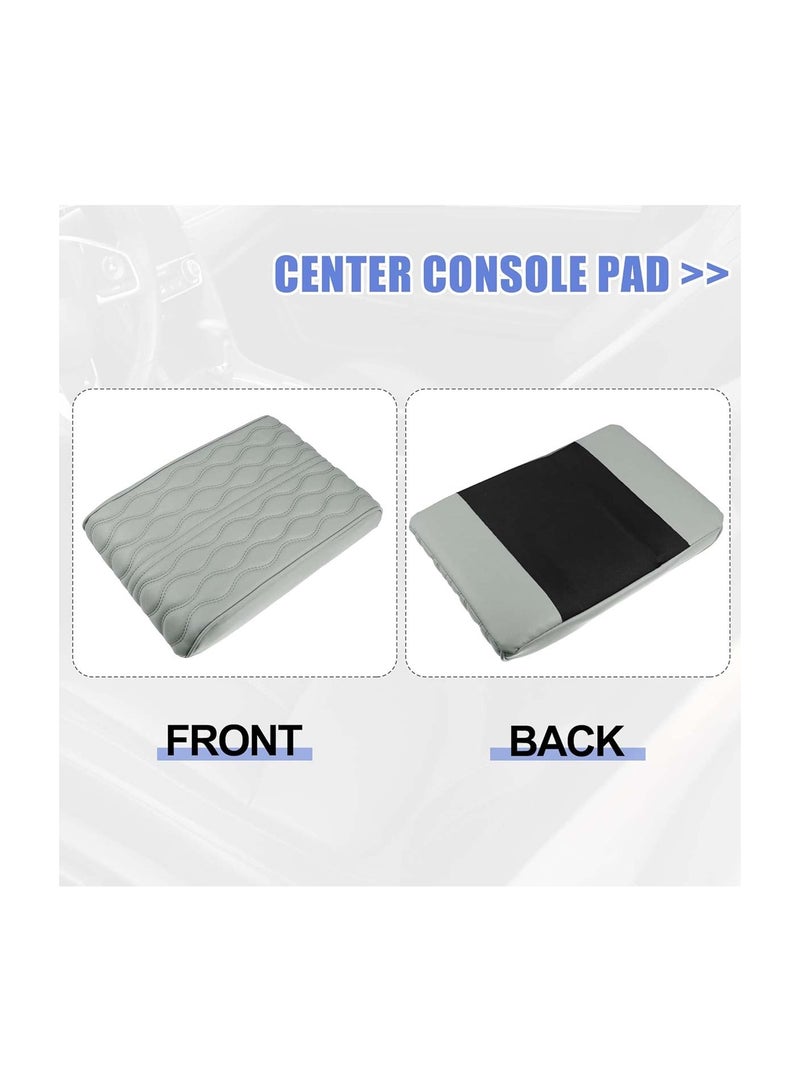 Gray Armrest Cushion for Car Center Console Cushion Pad 1 Pcs - Image 3