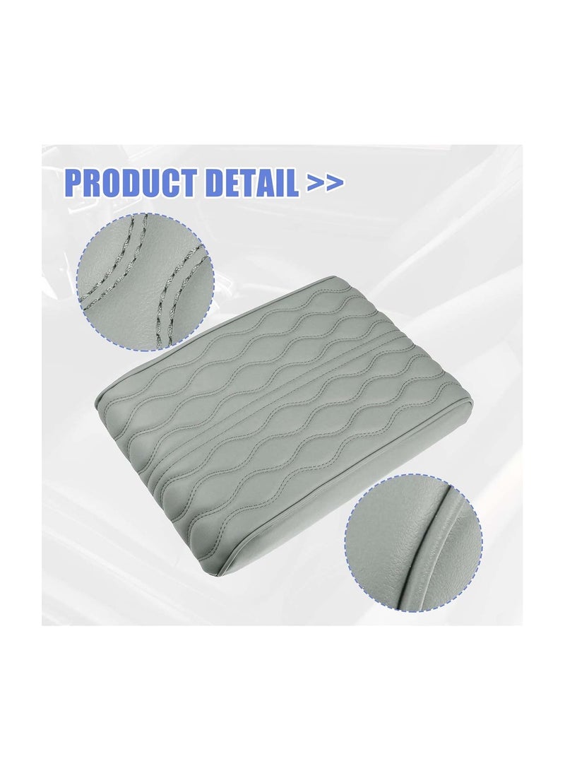 Gray Armrest Cushion for Car Center Console Cushion Pad 1 Pcs - Image 5