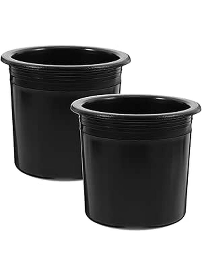 2pcs Plastic Cup Holder Inserts for Trailer Car Recessed Can Drink Storage - Image 1