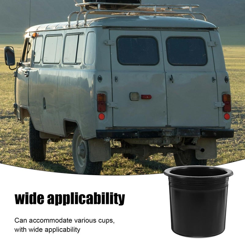 2pcs Plastic Cup Holder Inserts for Trailer Car Recessed Can Drink Storage - Image 4