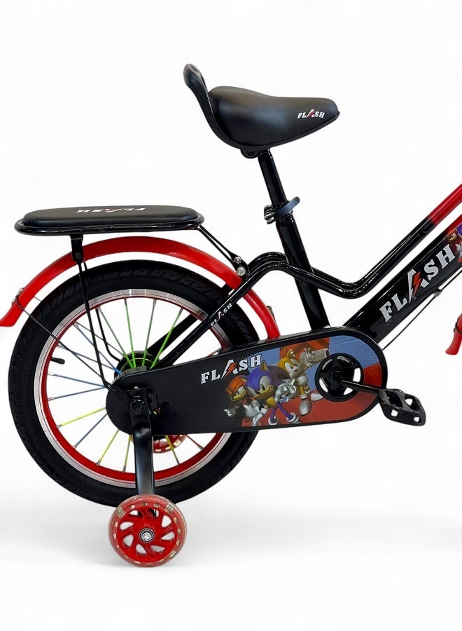 فلاش دراجة فلاش كيدز للأولاد ، اللون احمر، مقاس 12 من سن 3 سنوات ل5 سنوات - الوكيل الرسمي في مصر لشركة GTG TOYS - Image 3