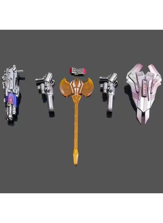 Jialehuang Transfiguration Toy Model Hero Column SS05 Optimus Prime OP Column Wasp 8801 Kids King Kong Car Machine-Color:Accessory Pack - Image 1