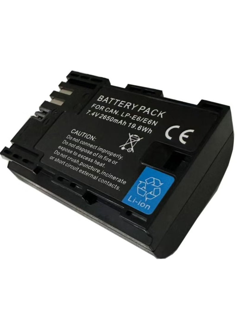Anmi Anmi High Capacity Batteries for Canon EOS R, EOS R5, EOS R6,EOS R6 II,EOS R7,EOS 90D,EOS 60D,EOS 70D EOS 80D EOS 5D IV,EOS 6D,EOS 6D II,EOS 7D,EOS 7D Mark II Cameras