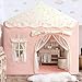 Sherilyn Kids Play Tent with Double Door Childrens Playhouse Tents Portable Fantasy Adventure Castle for Girls Kids Tent with Mat House Toys for Girl Birthday Christmas House Gift - Image 2