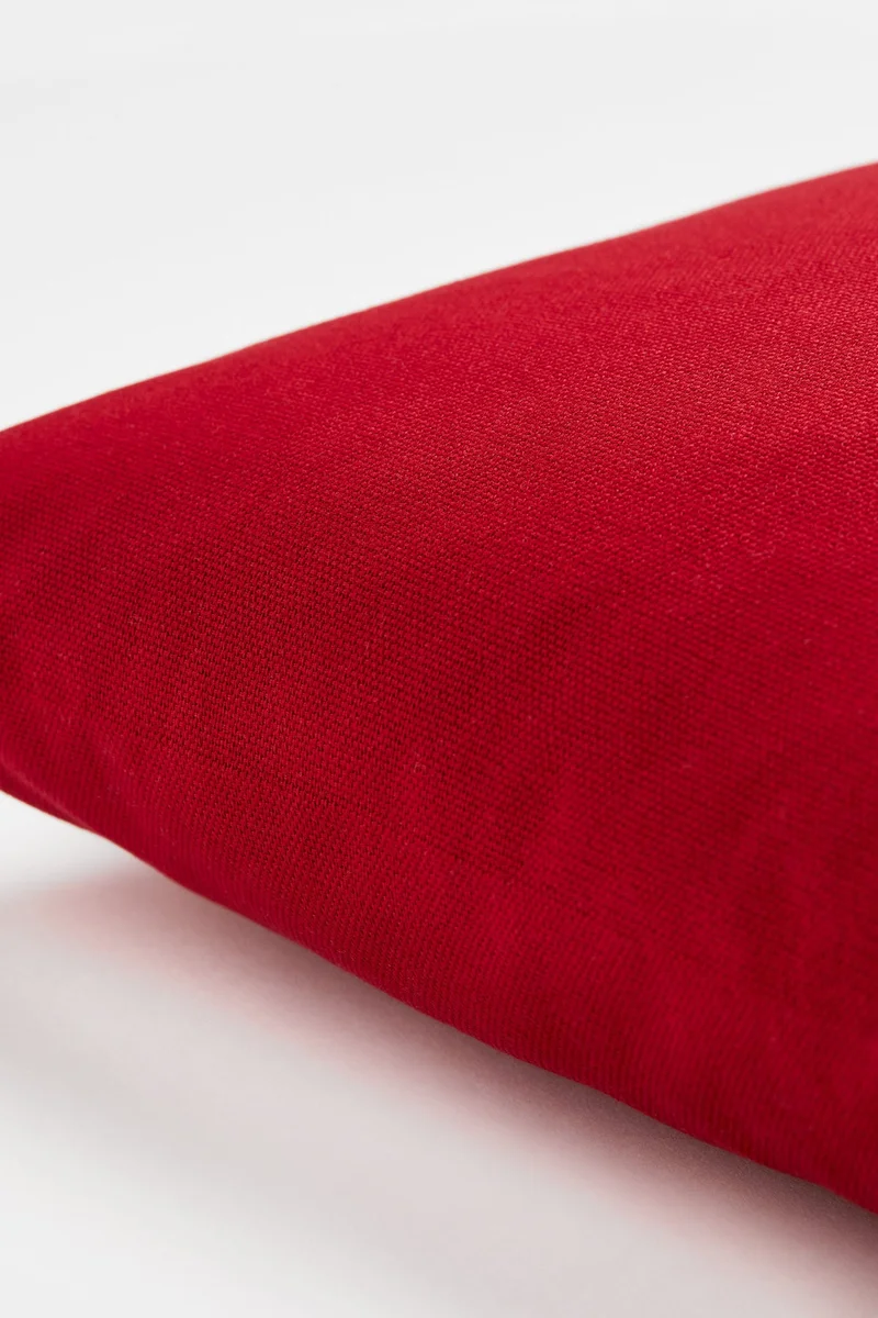 H&M Cotton canvas cushion cover