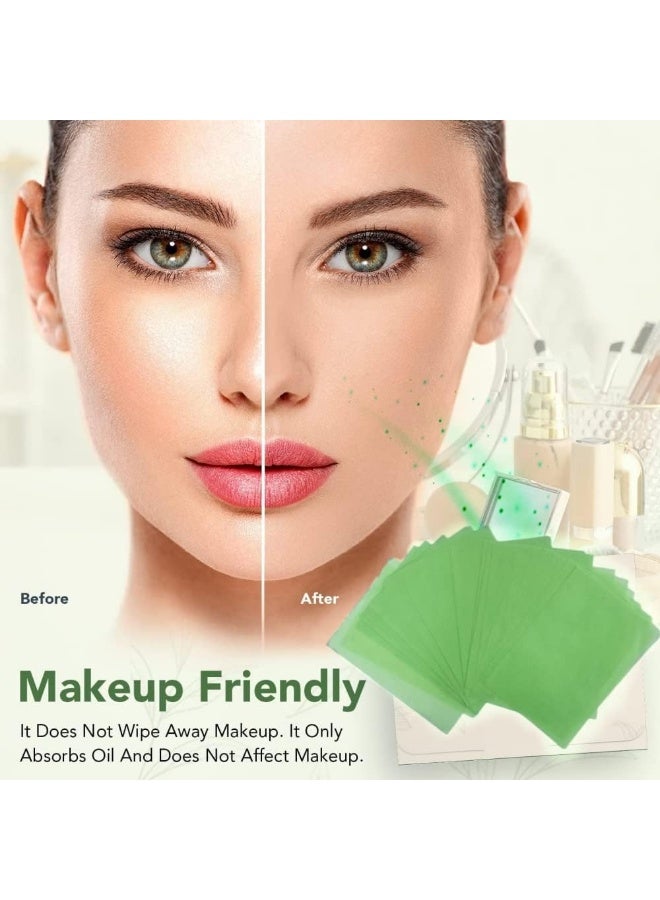 Mitoy 100 Sheets Makeup Blotting Paper Oil Blotting Sheets for Face - Image 4