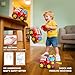 AEROQUEST Remote Control Car 24G Cartoon Emergency Vehicle RC Fire Truck Engine Toys with Lights Music Birthday Gifts for Toddlers Kids Boys Girls 15 Years Old Red - Image 4