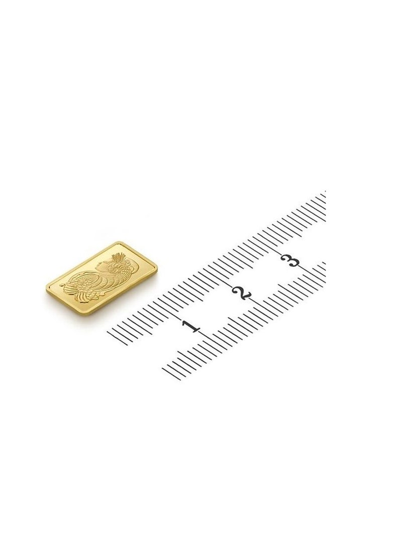 PAMP 24 Carat Swiss Gold Bar -1 Gram  - Image 4
