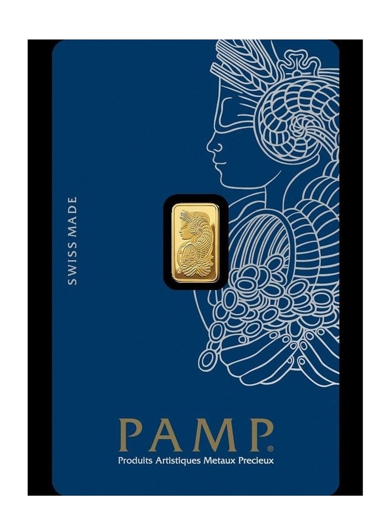 PAMP 24 Carat Swiss Gold Bar -1 Gram  - Image 1