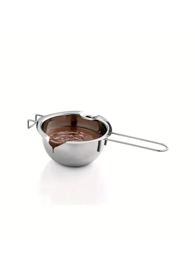 1 Set Stainless Steel Water Separation Heating Pot Set 304 Food Grade Double Boiler Milk Pot Home Kitchen Steamer Cookware with Lid Soup Pot Rice Cooker Baby Food Warmer Mothers Day Gift New Year Present - Image 2