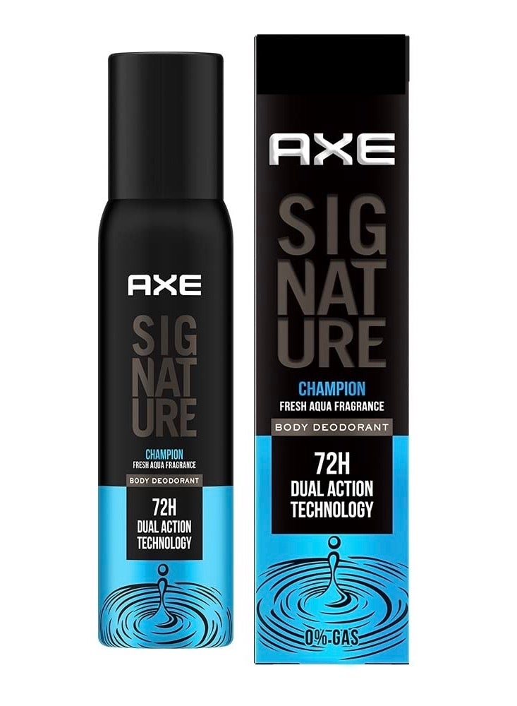 Axe مزيل العرق العطر المميز بطل أكوا فريش 72 ساعة بتقنية العمل المزدوج 122 مل - Image 1