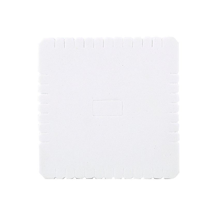 White Square EVA Foam Thread Disk Braiding Plate Braided Weaving Board(105mm) - Image 5