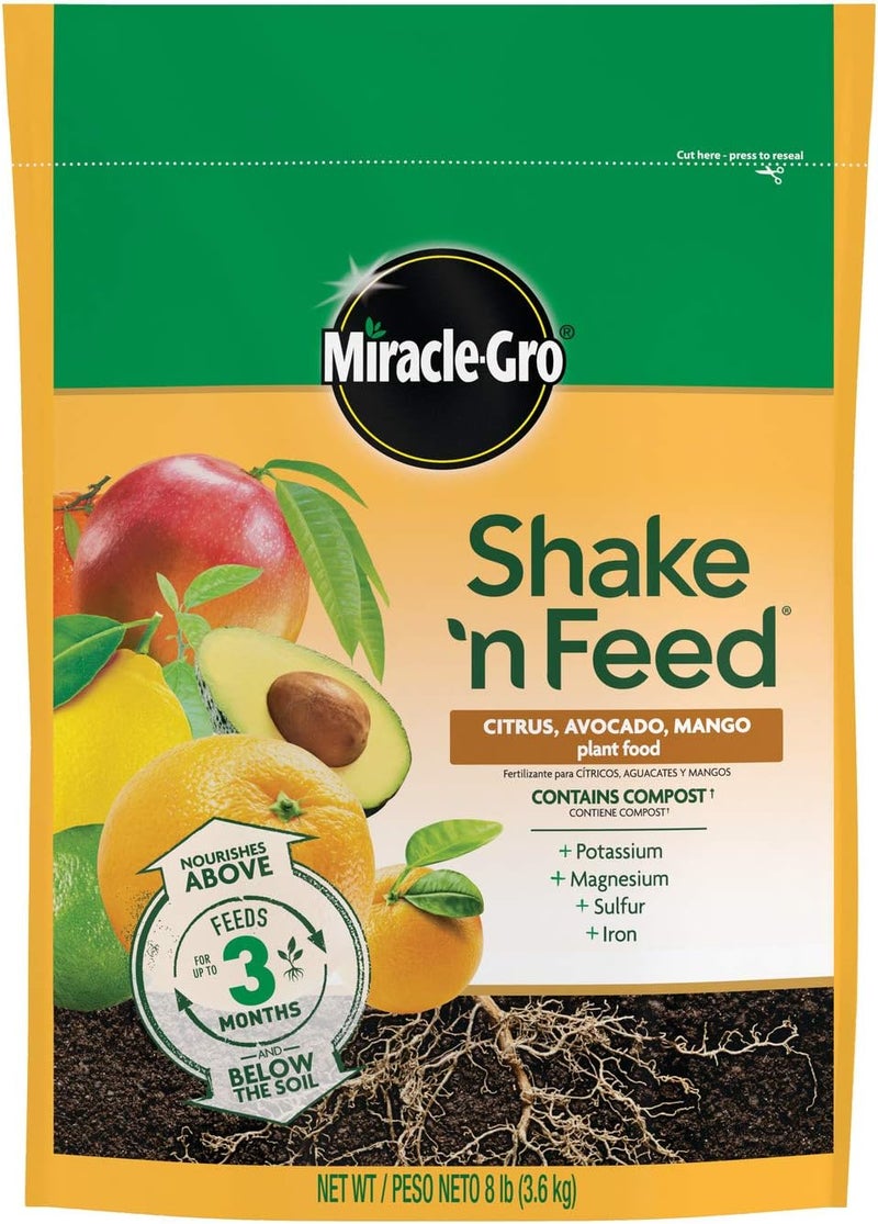 Miracle-Gro Shake 'N Feed Continuous Release Citrus, Avocado and Mango Plant Food Fertilizer - Image 1