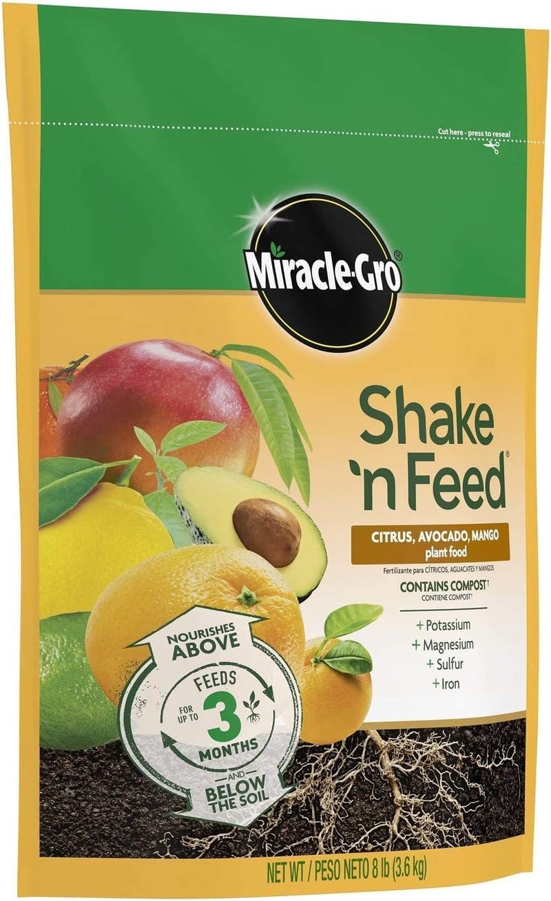 Miracle-Gro Shake 'N Feed Continuous Release Citrus, Avocado and Mango Plant Food Fertilizer - Image 3