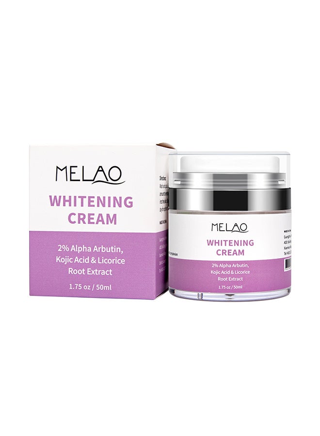 Melao Brightening Refreshing Facial Moisturizer, Hydrating Face Treatment Lotion Cream - Image 1