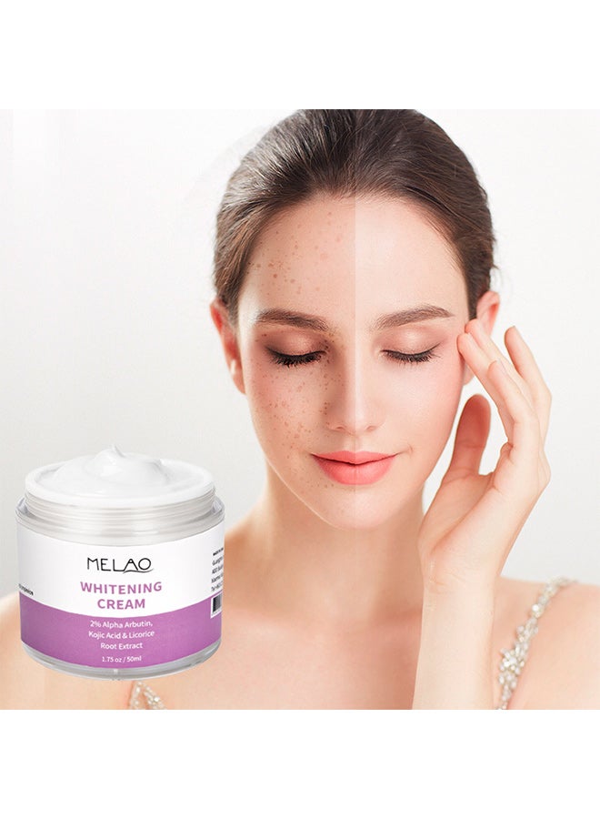 Melao Brightening Refreshing Facial Moisturizer, Hydrating Face Treatment Lotion Cream - Image 2