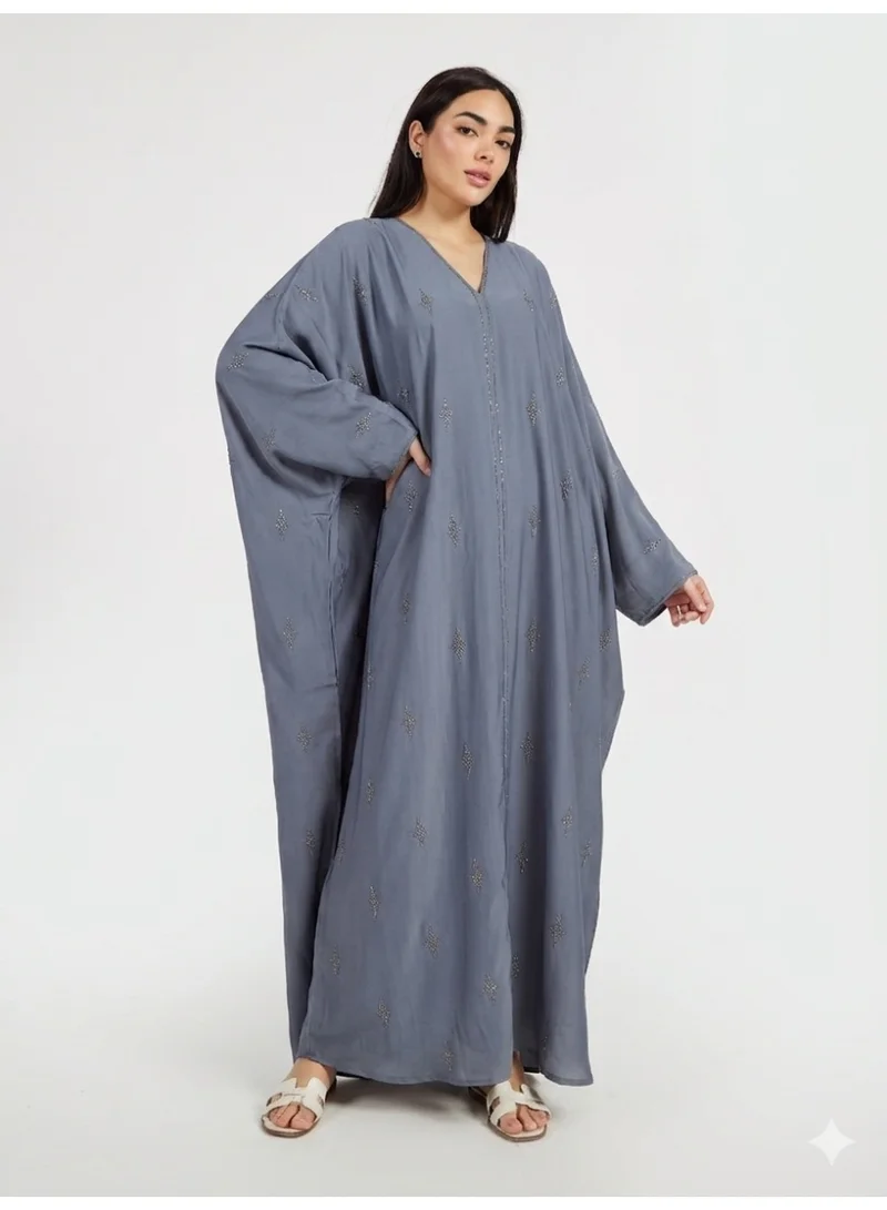 عباءات ريم Women's Abaya with Matching Sheila