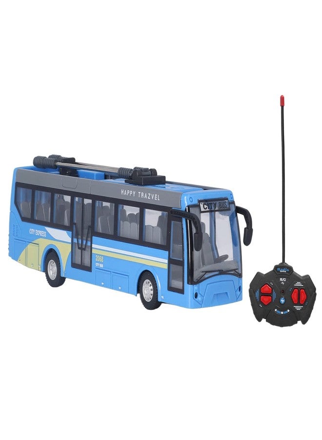 Naroote Remote Control Bus Toy, Blue, RC School Bus Driving in All Directions for Kids (Ages 3-8), Unisex, Children - Image 1