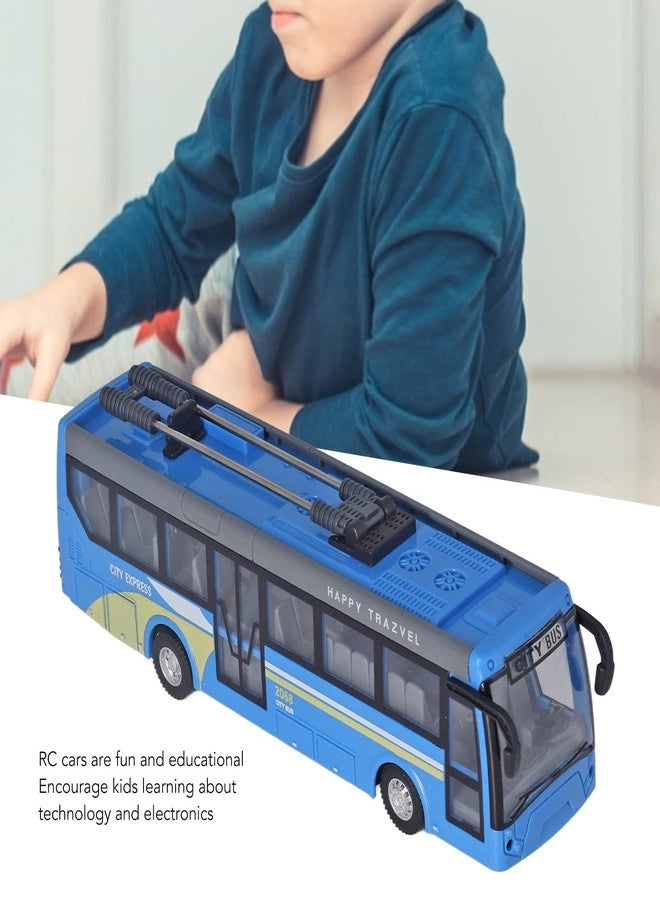 Naroote Remote Control Bus Toy, Blue, RC School Bus Driving in All Directions for Kids (Ages 3-8), Unisex, Children - Image 3