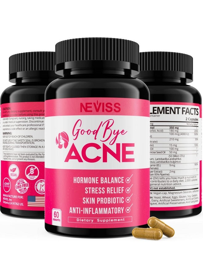 Indole 3 Carbinol 350Mg Vegan Capsules Hormonal Balance For Women With Vitamin D3 C B5 Zinc Help Alleviate Acne Mood Swings Prevent Cell Damage From Estrogeninfluenced 60 Counts