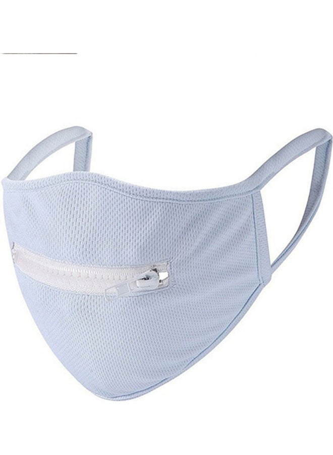 NIBEMINENT Washable Protective Zipper Openable Mask - Image 1