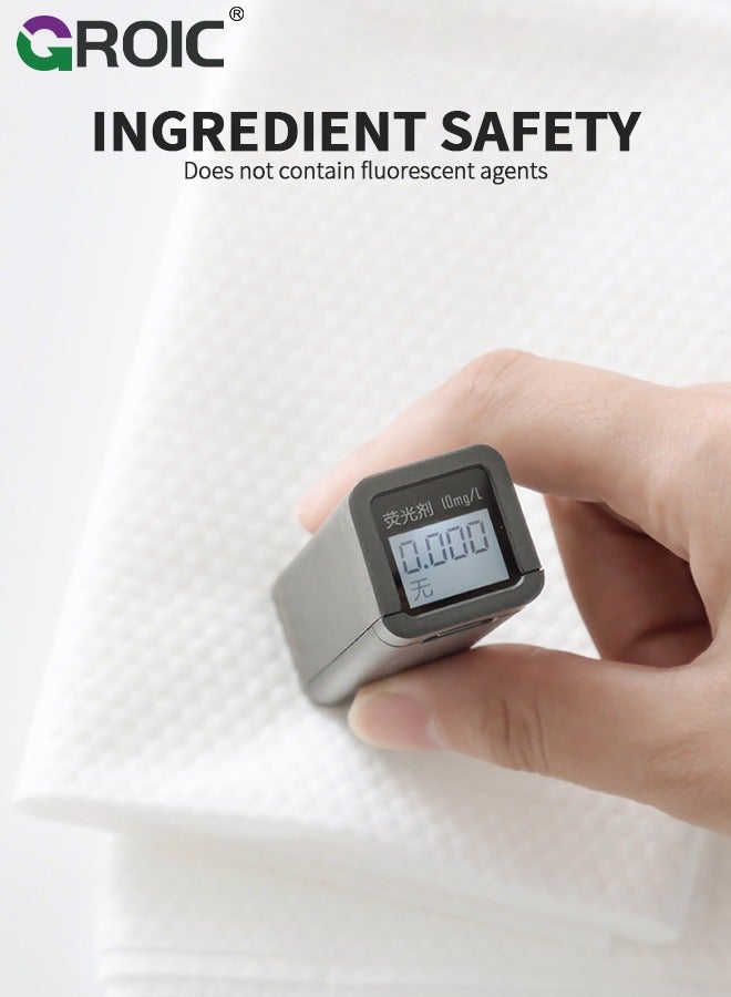 GROIC 2PCS Disposable Robes, Disposable bathrobe,Non-woven Body Wrap Kimono Bathrobe for Hotel,Beauty Salon,Unisex & One Size Fits All Silk Robes for Men & Women - Image 4