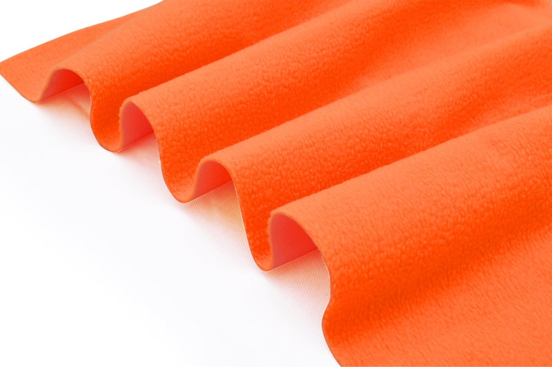 Waterproof Quick Dry Sheet for Baby| Bed Pad Anti-Piling Fleece Extra Absorbent Washable Matress Protector| Baby Bed Protector Sheet for Toddler Children. (Orange, Medium)  - Image 3