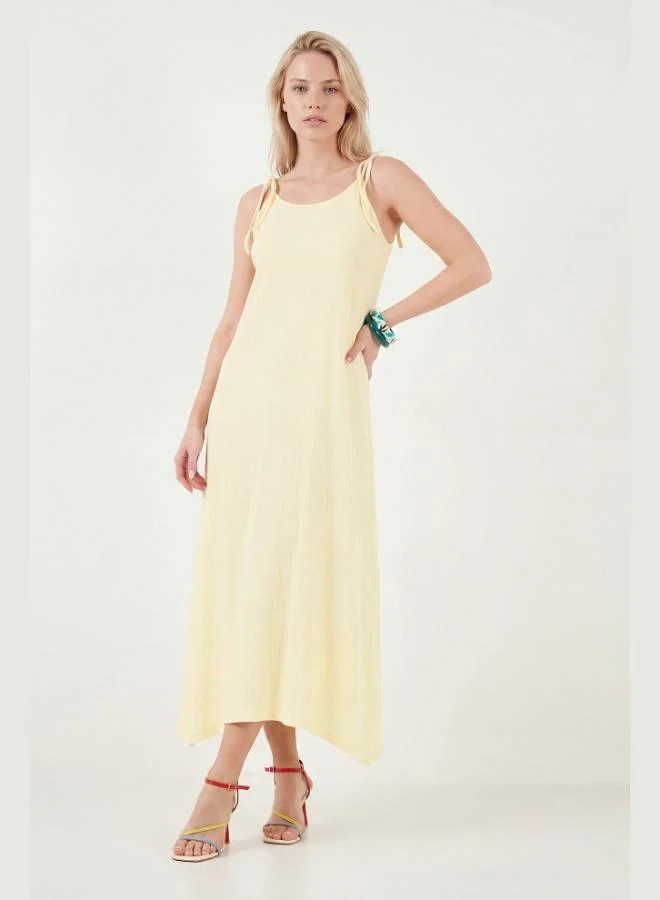 Lela Lela Regular Fit Strappy Long Dress Women's Dress 5865732