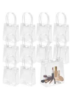 Set of 10 Small Transparent Gift Bags, Perfect for Parties, Birthdays, and Special Celebrations