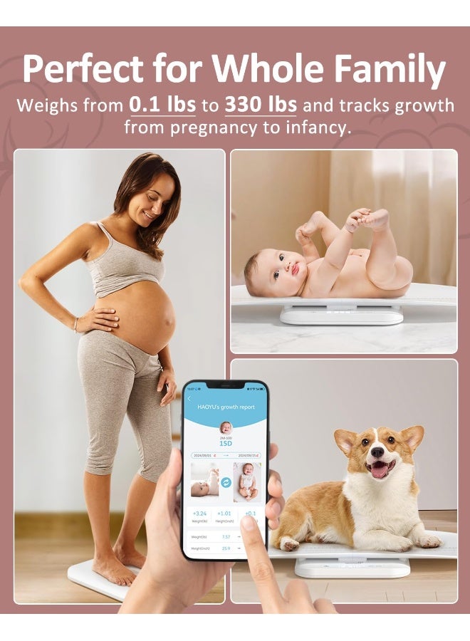 GROWNSY Baby Scale Smart Baby Weight Scale - Image 3