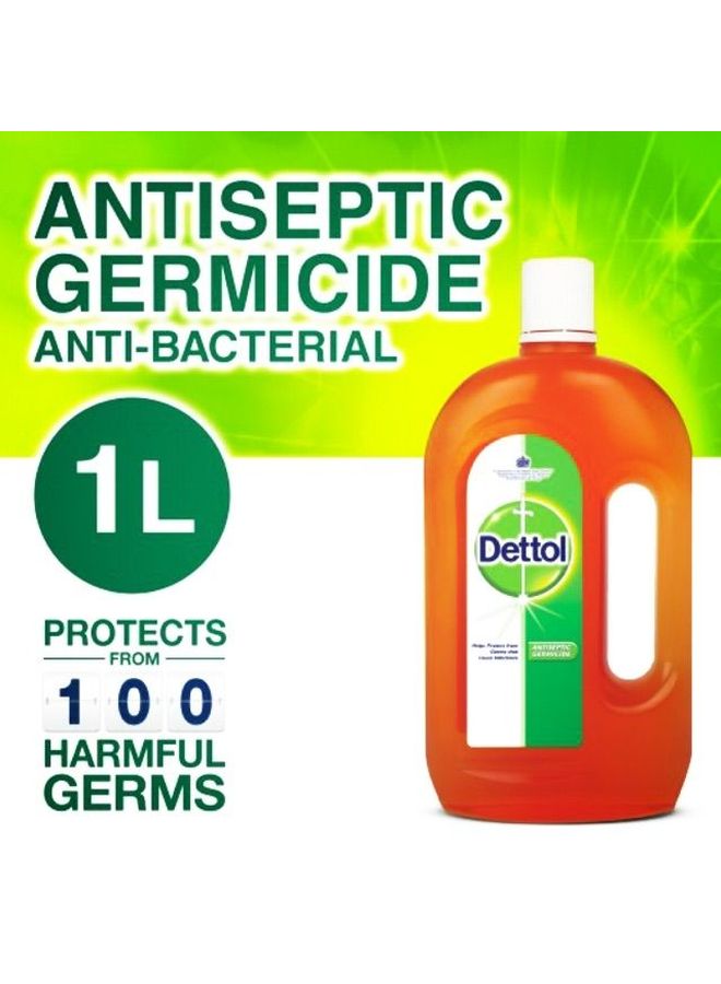 Dettol Anti-Septic Disinfectant 1 Liter Brown - Image 3