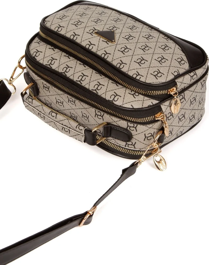اديلينا باجز Women's Patterned Cross Strap Hand and Shoulder Bag