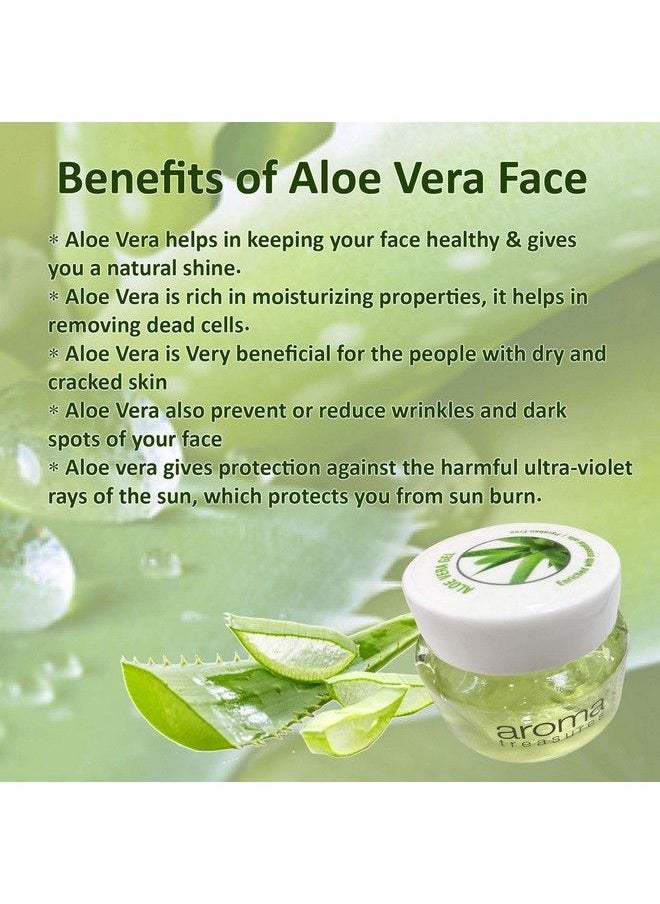 Aroma Treasures Aloe Vera Gel For Face Skin Body & Hair; Paraben Free Aloevera Gel For Glowing Skin Suitable For Men & Women 500 G  - Image 4