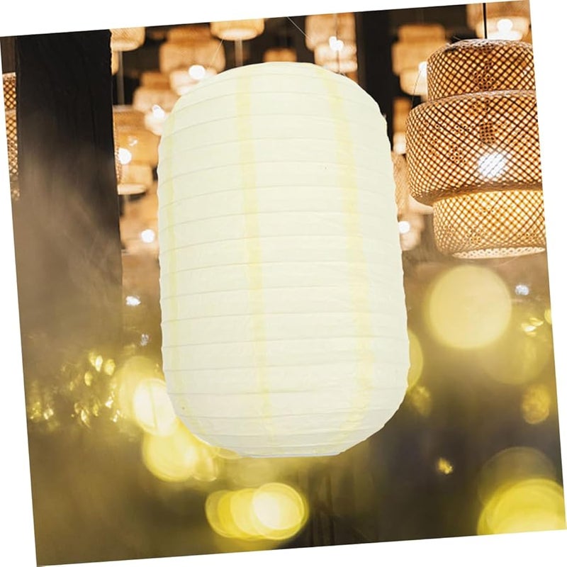 فوانيس ورقية يابانية 19 بوصة ديكور معلق خارجي إضاءة مهرجان آسيوي - Image 5